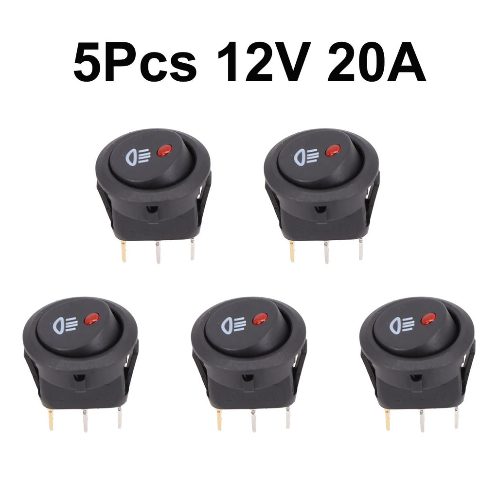 Rocker Switch for Car Truck Fog Light Lamp (ABS Plastic)