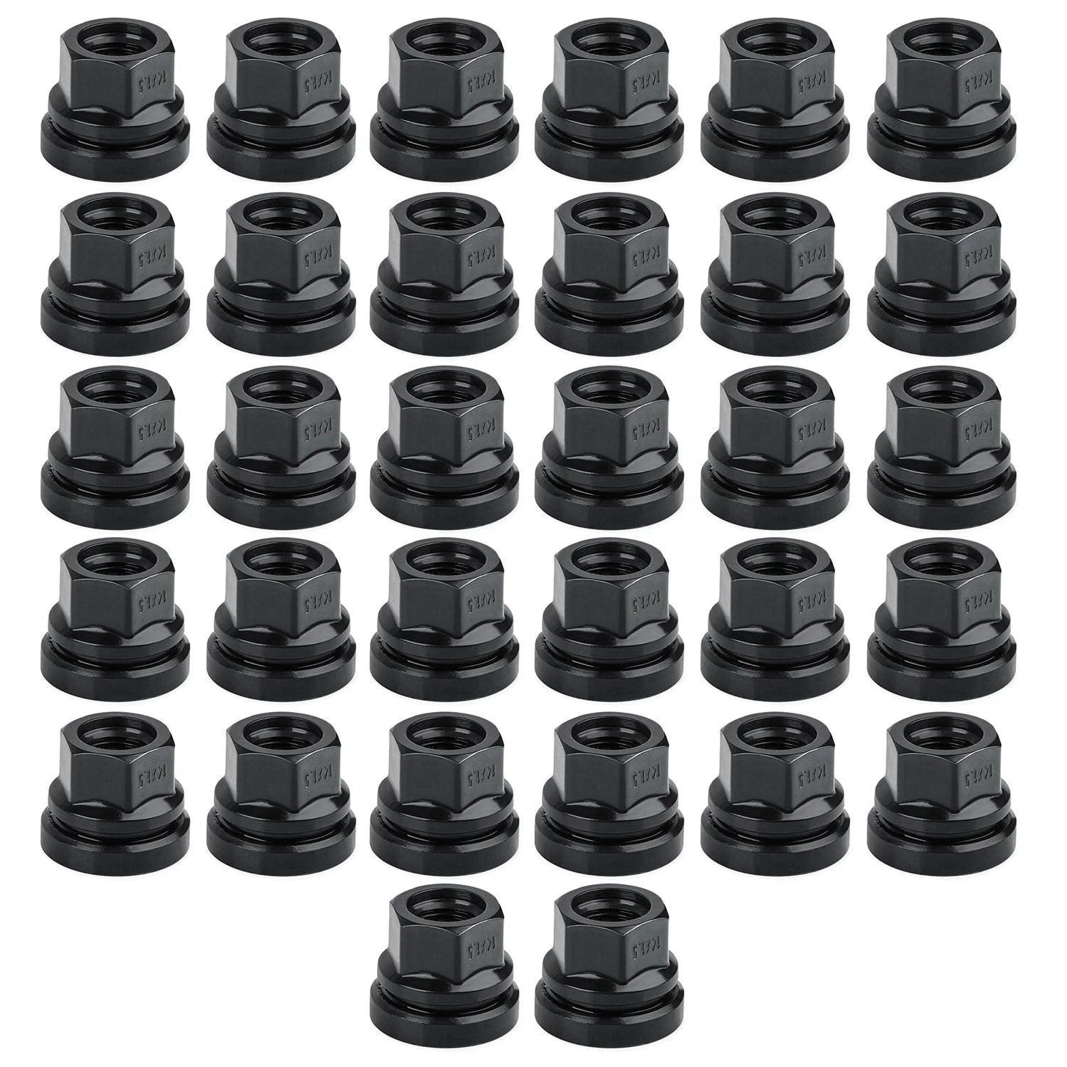 Set of 32 Replacement Lug Nuts for Ford F250 F350 (2003–2023) 14x1.5