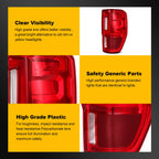 Full LED Tail Light Assembly for Ford Ranger (2019–2023)