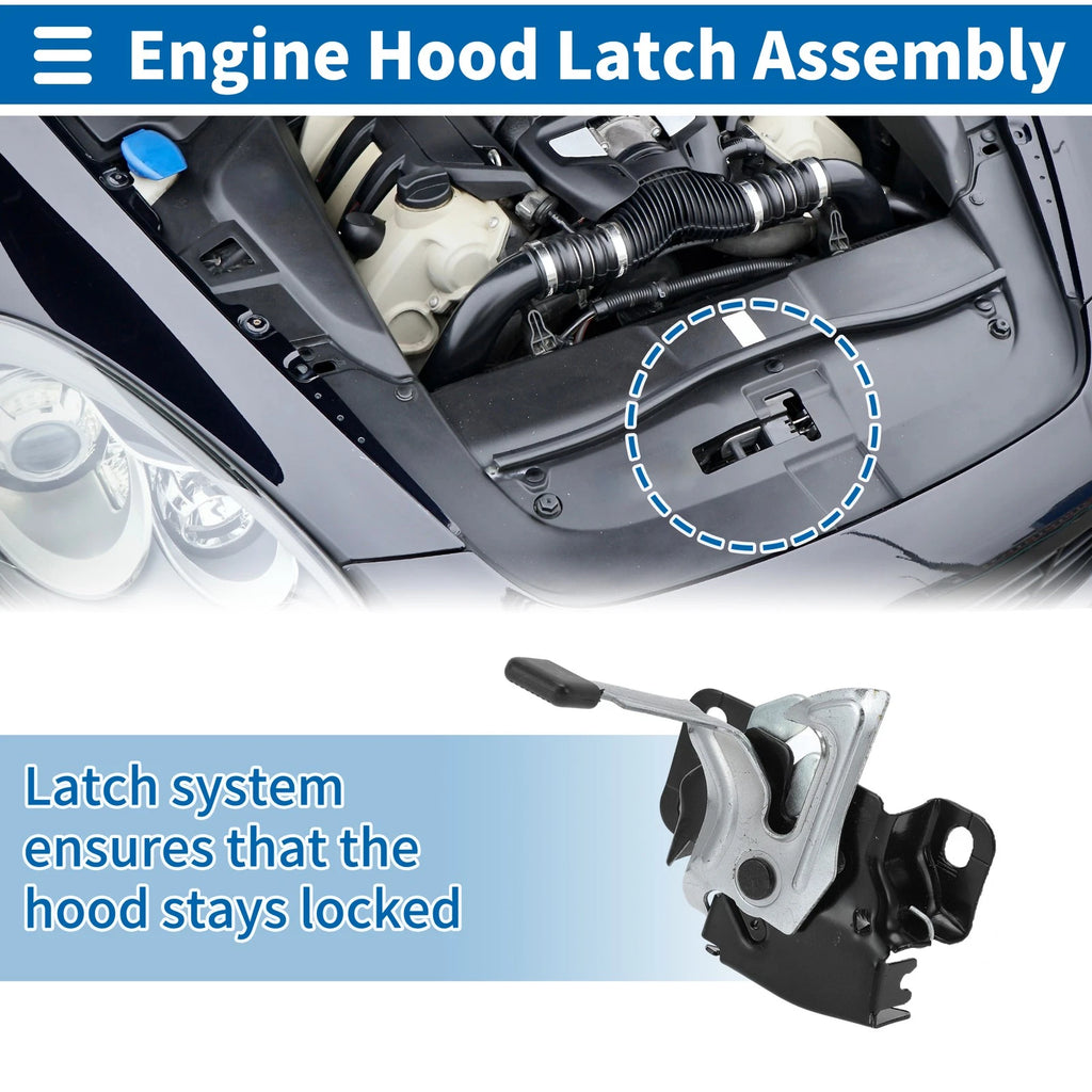 Hood Latch Assembly for Honda Civic (2004–2005) No. 74120S5AA21 1 Pc