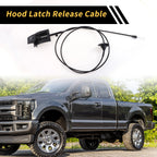 Hood Latch Release Cable for Ford F-150 F-250 F-350 Bronco (1987–1991) No.E7TZ16916A