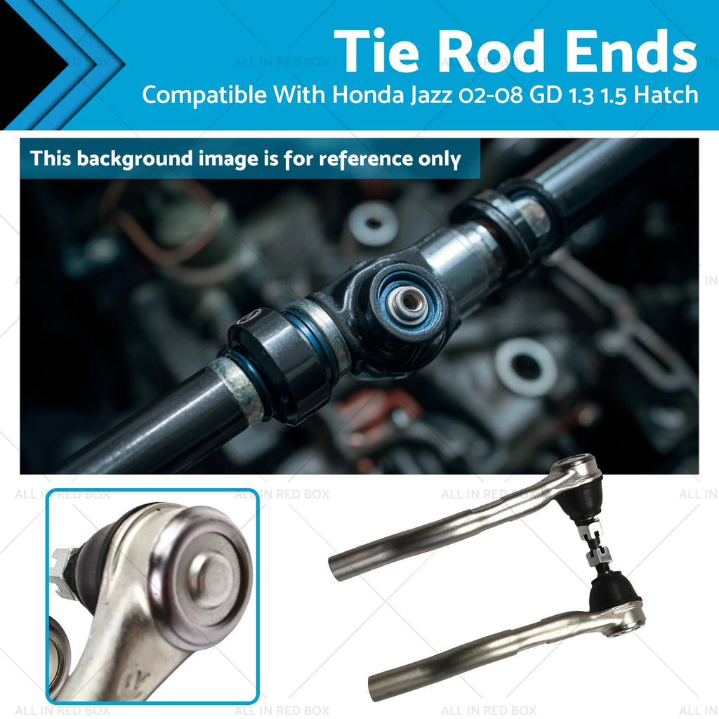 Outer Tie Rod Ends LH+RH for Honda Jazz (2002–2008) GD 1.3 1.5 Hatchback