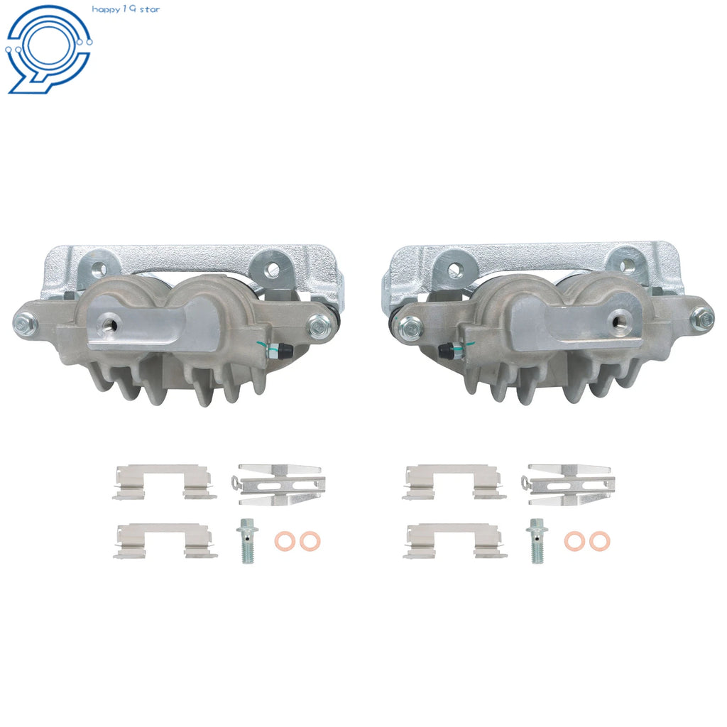 Set of 2 Disc Brake Calipers w/ Bracket for Ford Mustang (2003-2004)