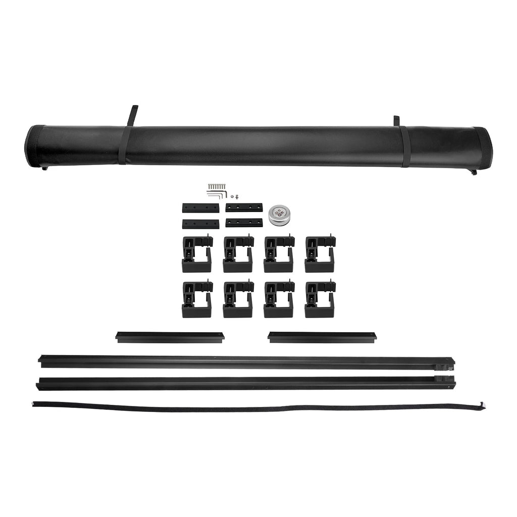 8ft Roll-Up Tonneau Cover for Ford F-250/F-350 Super Duty (1999–2016) W/LED Lamp