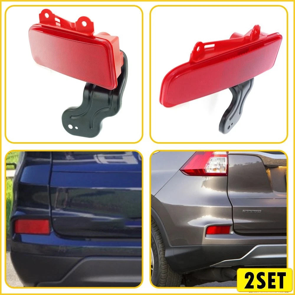LH Left Rear Bumper Reflector Light Cover for Honda CR-V (2015–2016)