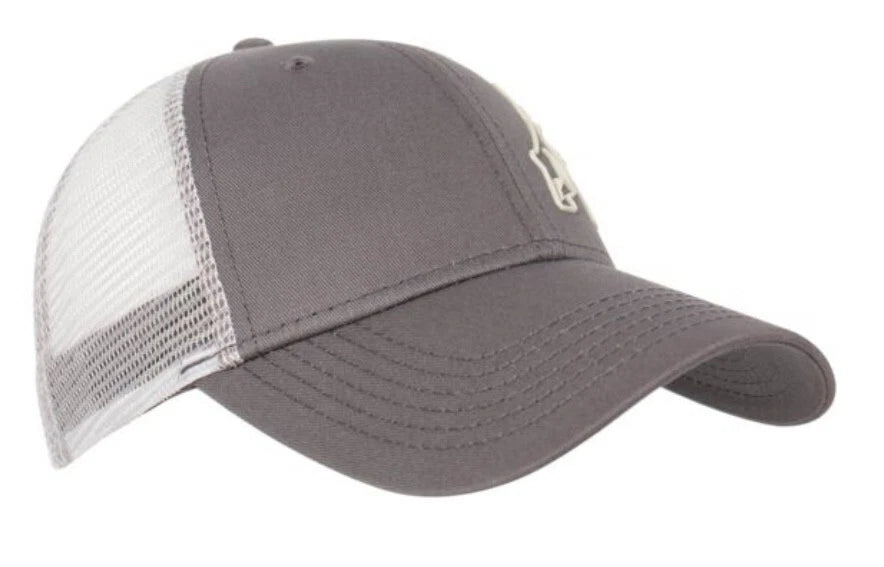 Mack 3D Bulldog Dark Grey Mesh Snapback Cap for Mack Trucks (All Years)