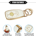 Key Fob Shell Cover Case for Mercedes Benz G-Class (2017-2021) TPU White