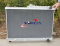 42mm Aluminum Radiator & 2 Fans for Nissan Skyline R33 R34 GTR GTS-T