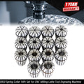 14Pc Spring Collet Set for CNC Milling Lathe Engraving Machine