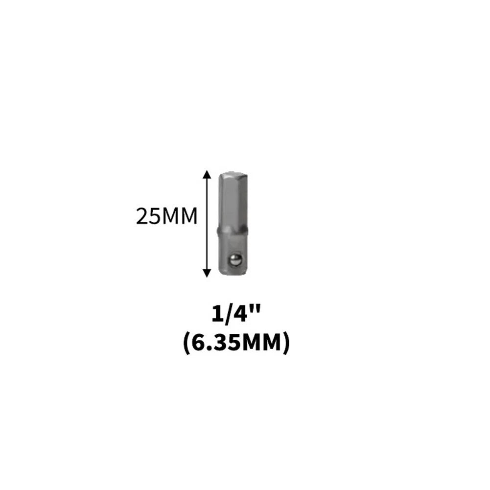 1/4 Hex to 1/4 Socket Power Tool Adapter for Drill Drivers