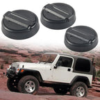 Abrasion Proof Silicone Backed Magnetic Keyhole Covers for Jeeps (2018���2024)