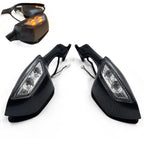 Carbon Look Rear View Mirrors with Turn Signals for Kawasaki Ninja ZX10R (2011–2015)
