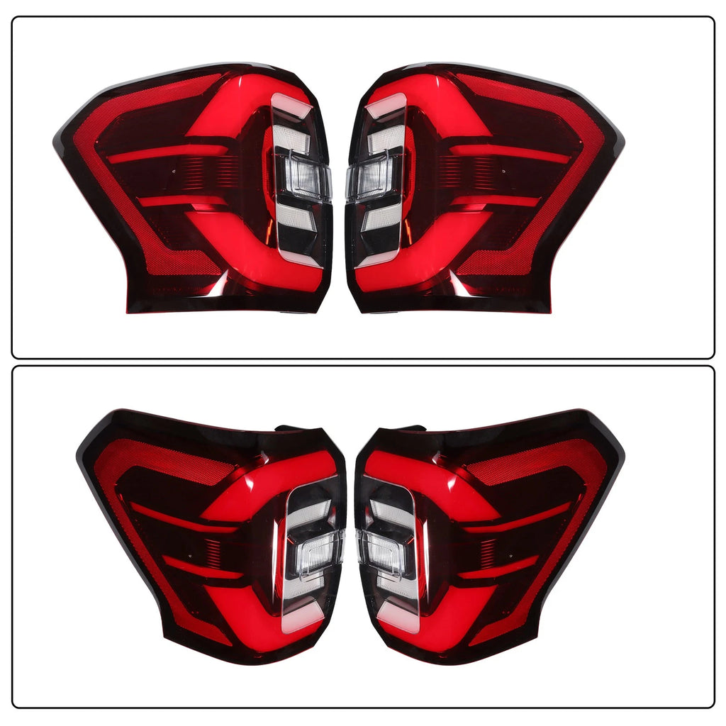 Set of 2 Red Taillights for Ford Expedition (2022–2024) LH+RH