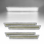 Front Rear Bumper Marker Side Lights for Dodge Challenger (2015–2022)