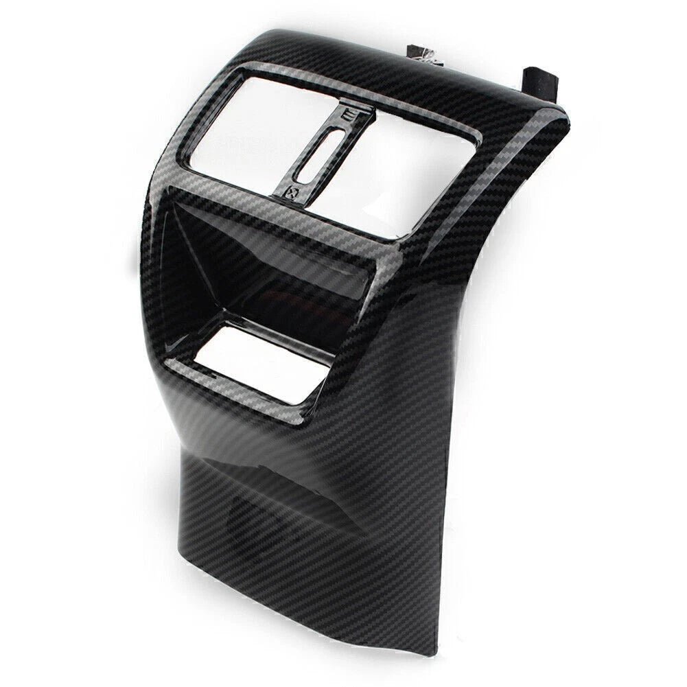 Rear Air Outlet Vent Anti-Kick Panel for Honda Civic (2022–2023) Carbon Fiber