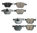 Set of 4 Akebono Euro Ceramic Brake Pads for BMW E90 E92 E93 335i (2007–2013)
