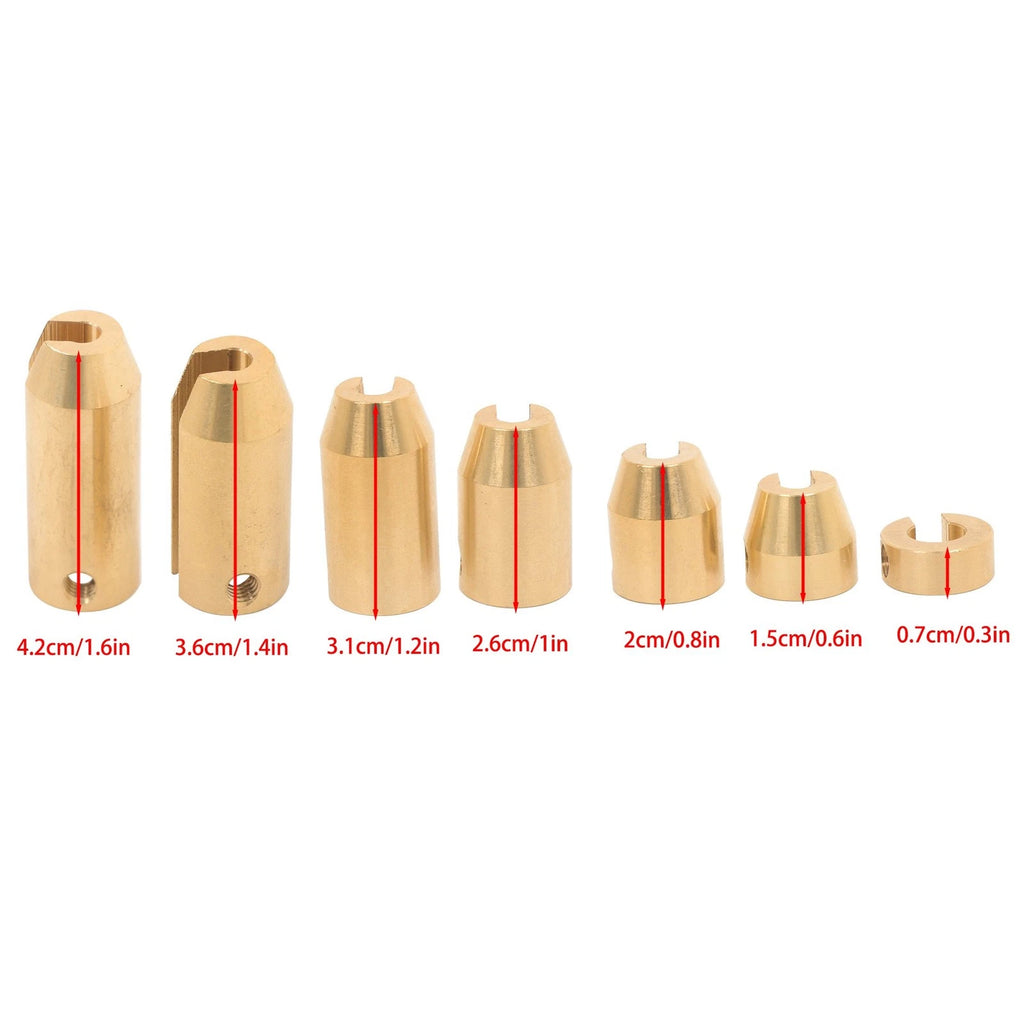 14 Pack Reusable Brass Wheel Spoke Balance Weights for Universal Motorcycle