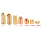 14 Pack Reusable Brass Wheel Spoke Balance Weights for Universal Motorcycle