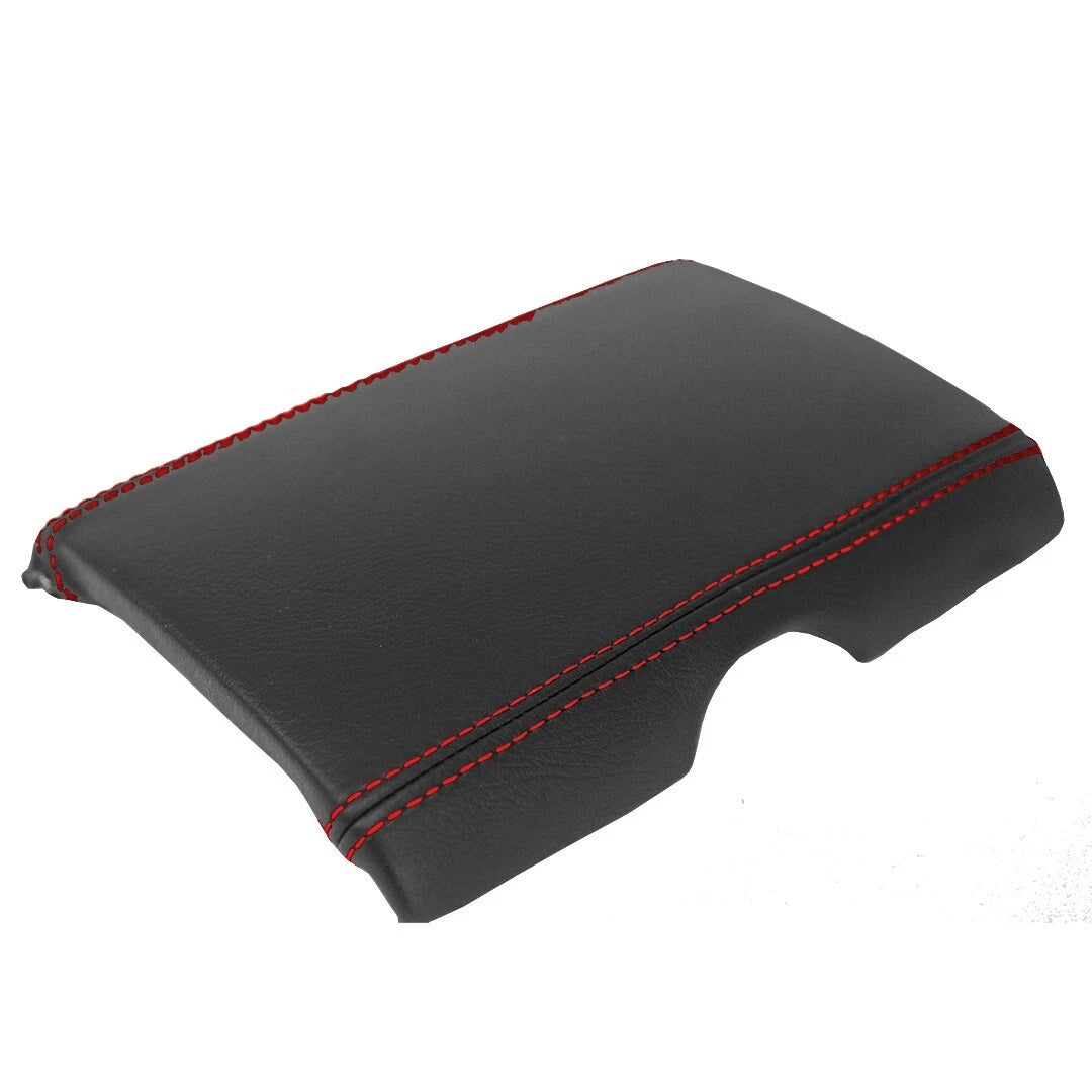 Console Lid Armrest Cover for Mazda Miata MX5 (1999–2005) Red Stitch