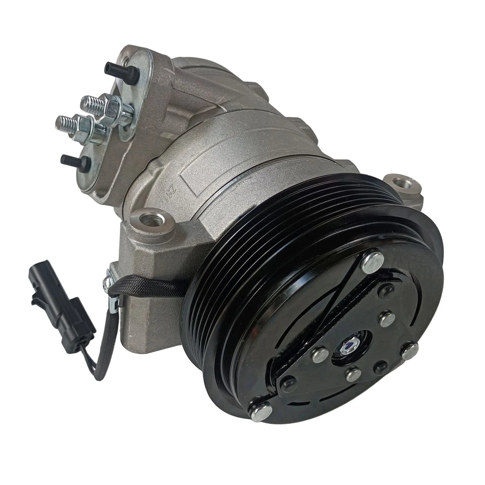 AC Compressor with 6-Groove Pulley and Clutch for Jeep JK Wrangler (2007–2011) CO11147JC