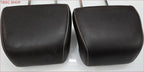 Set of 2 Headrests for Ford Flex (2009–2012) Black Leather
