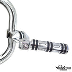 Footpegs w/ 2.5" Short Adjustable Mount Kit for Harley Tri Glide (2014–2023)