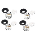 4X Carburetor Repair Kit Float Diaphragm for Suzuki GSXR1100 (1986–1998)
