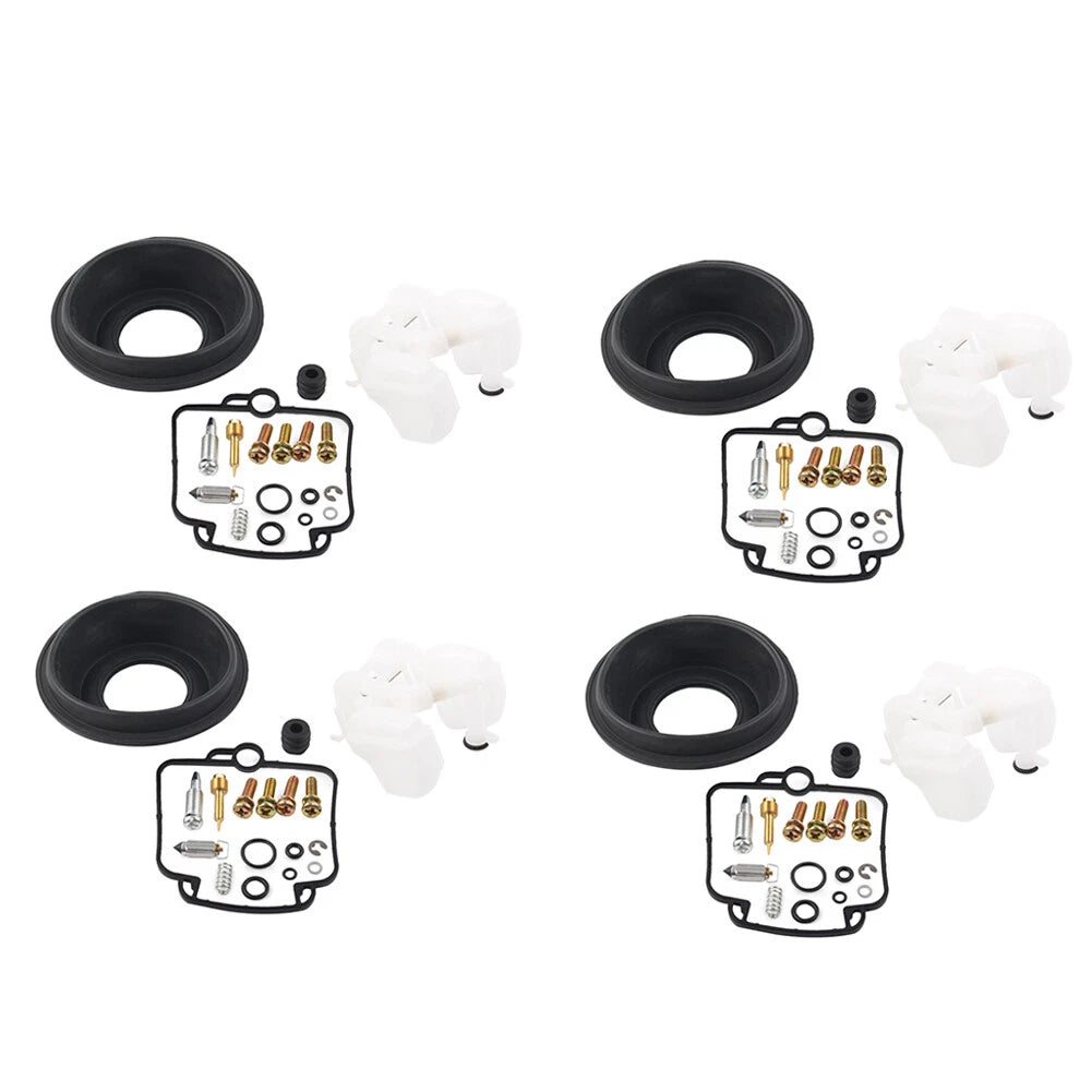 4X Carburetor Repair Kit Float Diaphragm for Suzuki GSXR1100 (1986–1998)