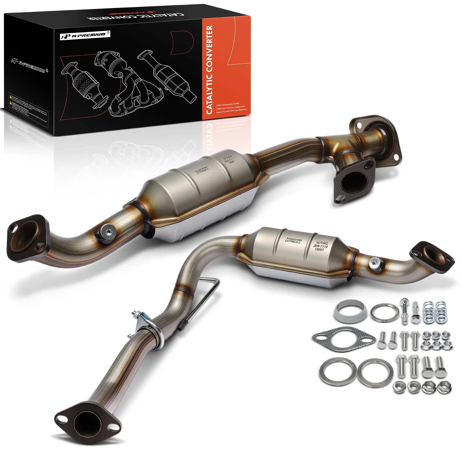 Catalytic Converter Rear for Toyota 4Runner Lexus GX470 (2005–2009)