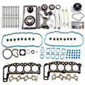 Water Pump Timing Chain Kit Head Gasket Bolts for Dodge Dakota Jeep (1999–2003)