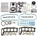 Water Pump Timing Chain Kit Head Gasket Bolts for Dodge Dakota Jeep (1999–2003)