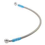Braided Steel Brake Clutch Oil Hose Line Pipe for Motorcycle (45cm)