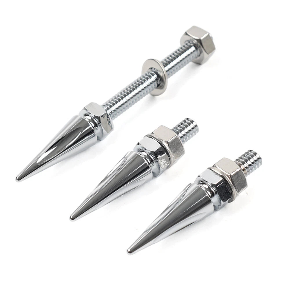 Chrome Windshield Spike Bolts for Harley Street Glide Electra Tri Glide (2014–2023)