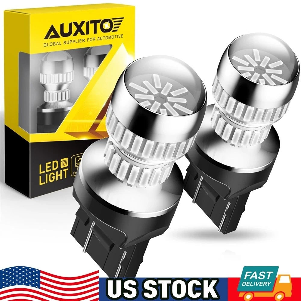 Set of 2 Red LED Brake Tail Light Bulbs for Make Model (YYYY–YYYY)