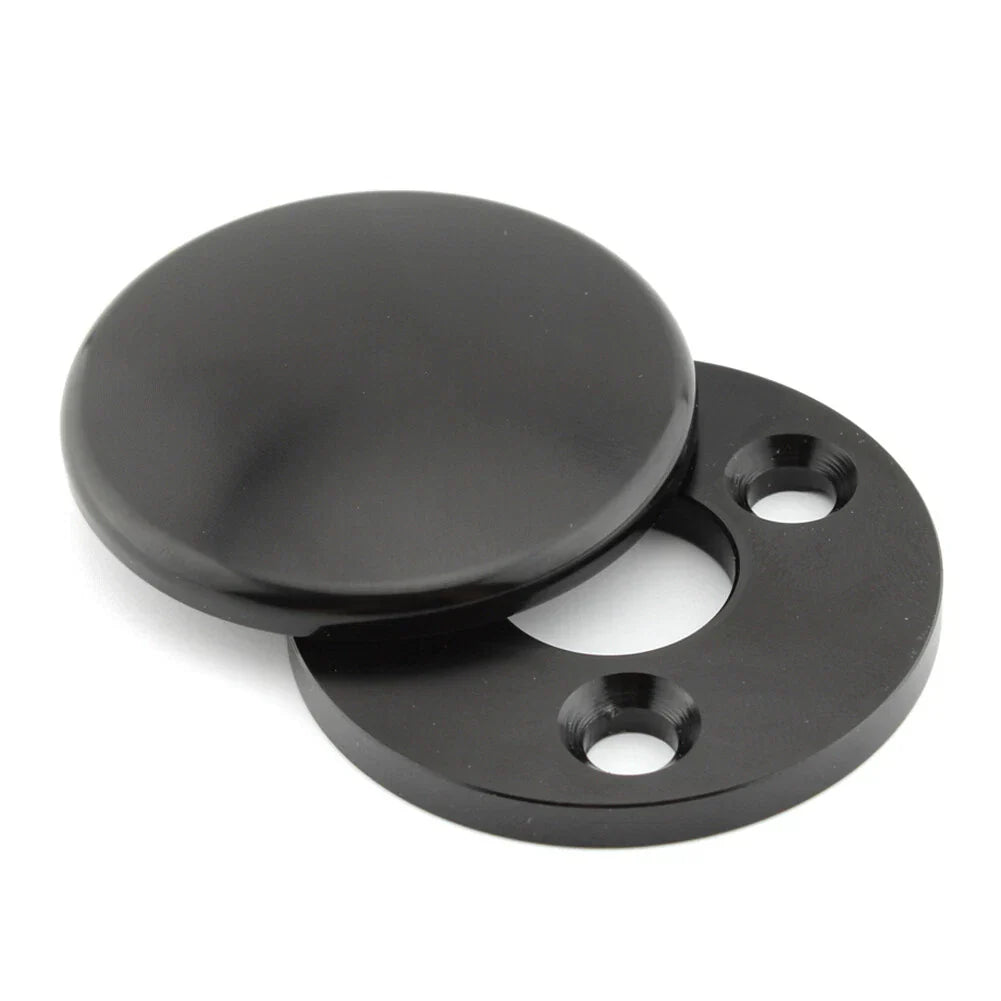 Black Motorcycle Fork Lock Cover for Harley Road King (1994-2023)