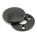Black Motorcycle Fork Lock Cover for Harley Road King (1994-2023)