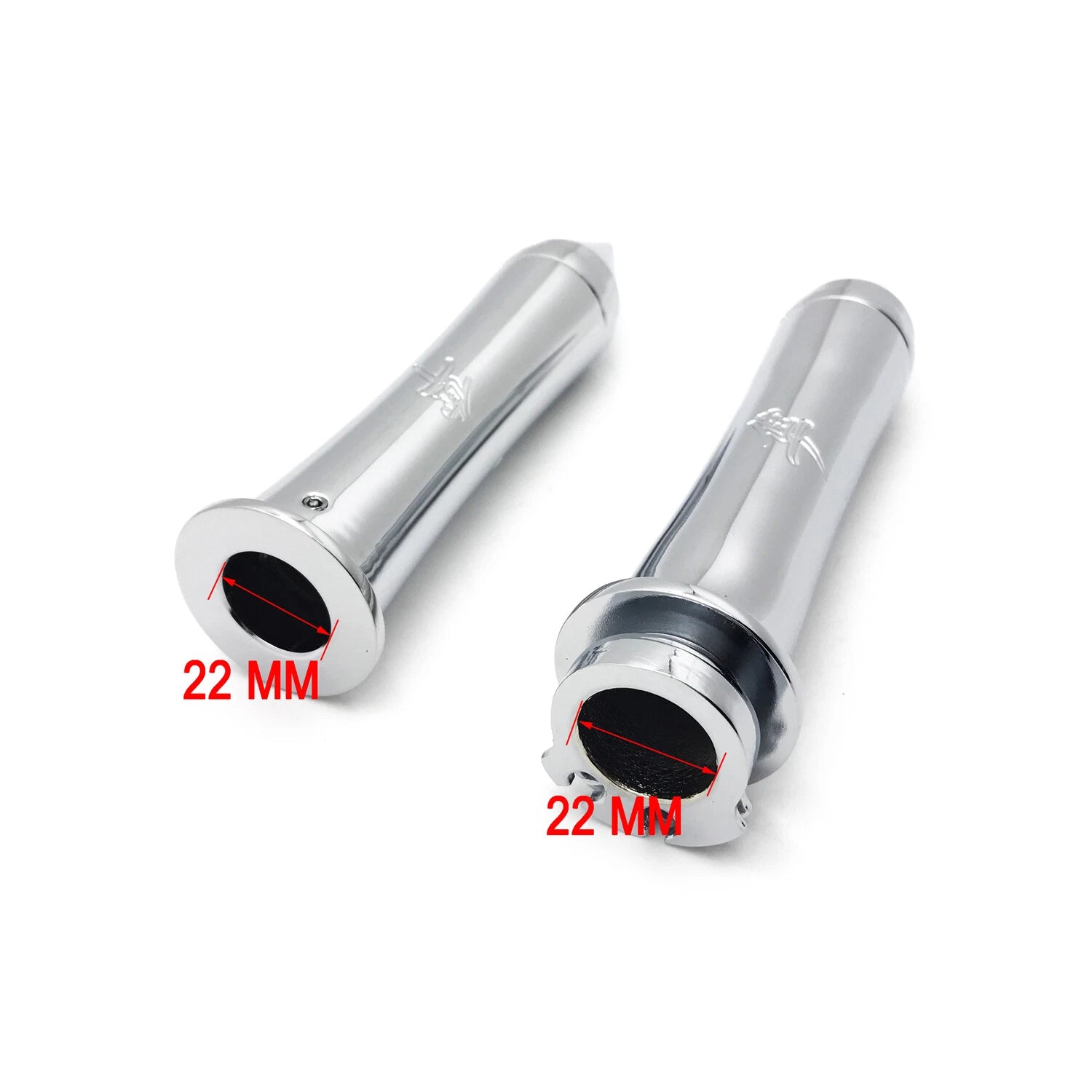 Custom Kanji Hand Grips for Suzuki Hayabusa GSX-R1300 (1999–2012)