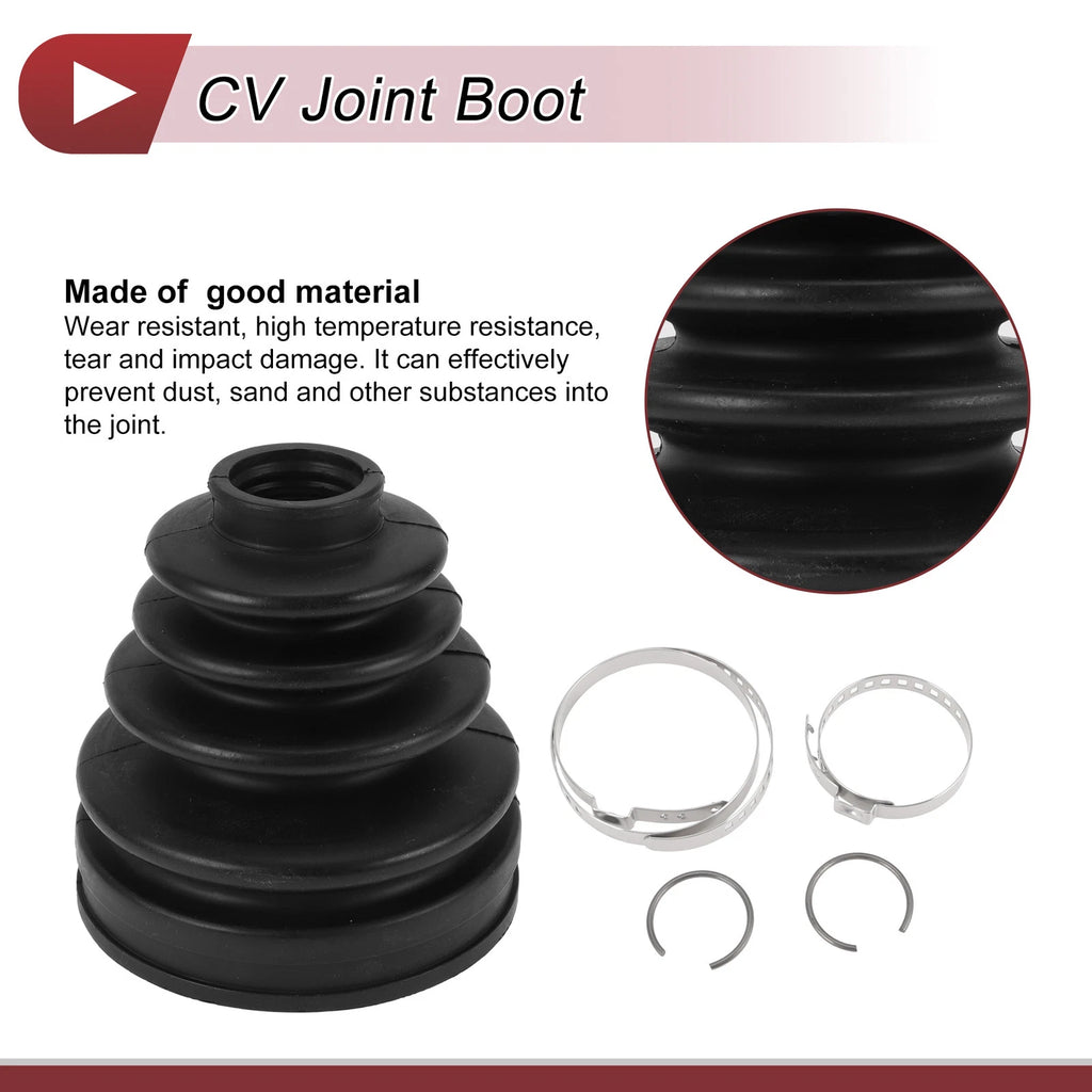 Inner CV Joint Boot Kit with Clamps for Toyota 4Runner (1996–2002)