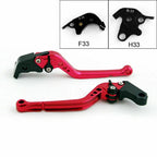 Long Brake Clutch Lever for Honda CB1000R (2008–2014) CBR1000RR (2004–2007) Red T