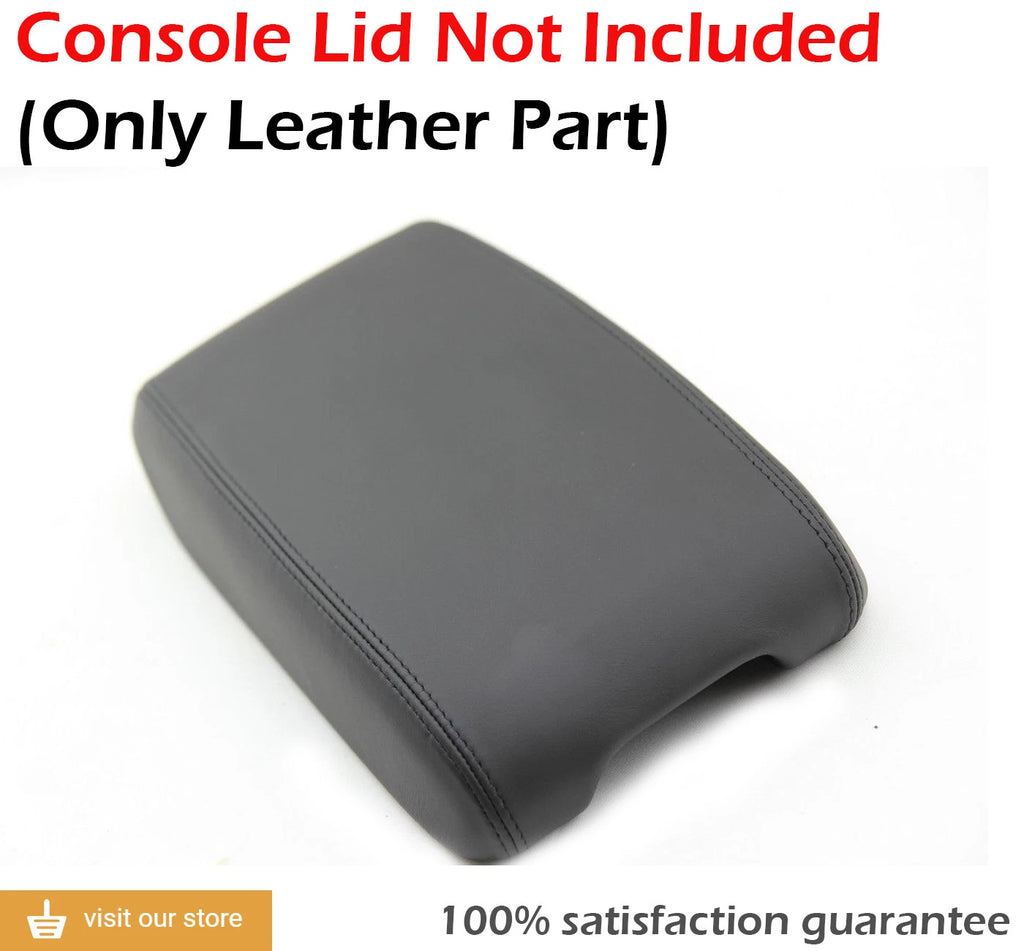 Center Console Armrest Cover for Toyota Camry (1997–2001) - Black Leather
