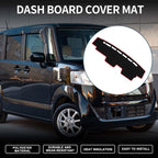 Dashboard Cover Mat for Honda N-VAN JJ1 JJ2 (2018–Present) Black Red