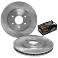 Front Disc Brake Rotors + Pads Set for Pathfinder R51 V6 (2006-2012)