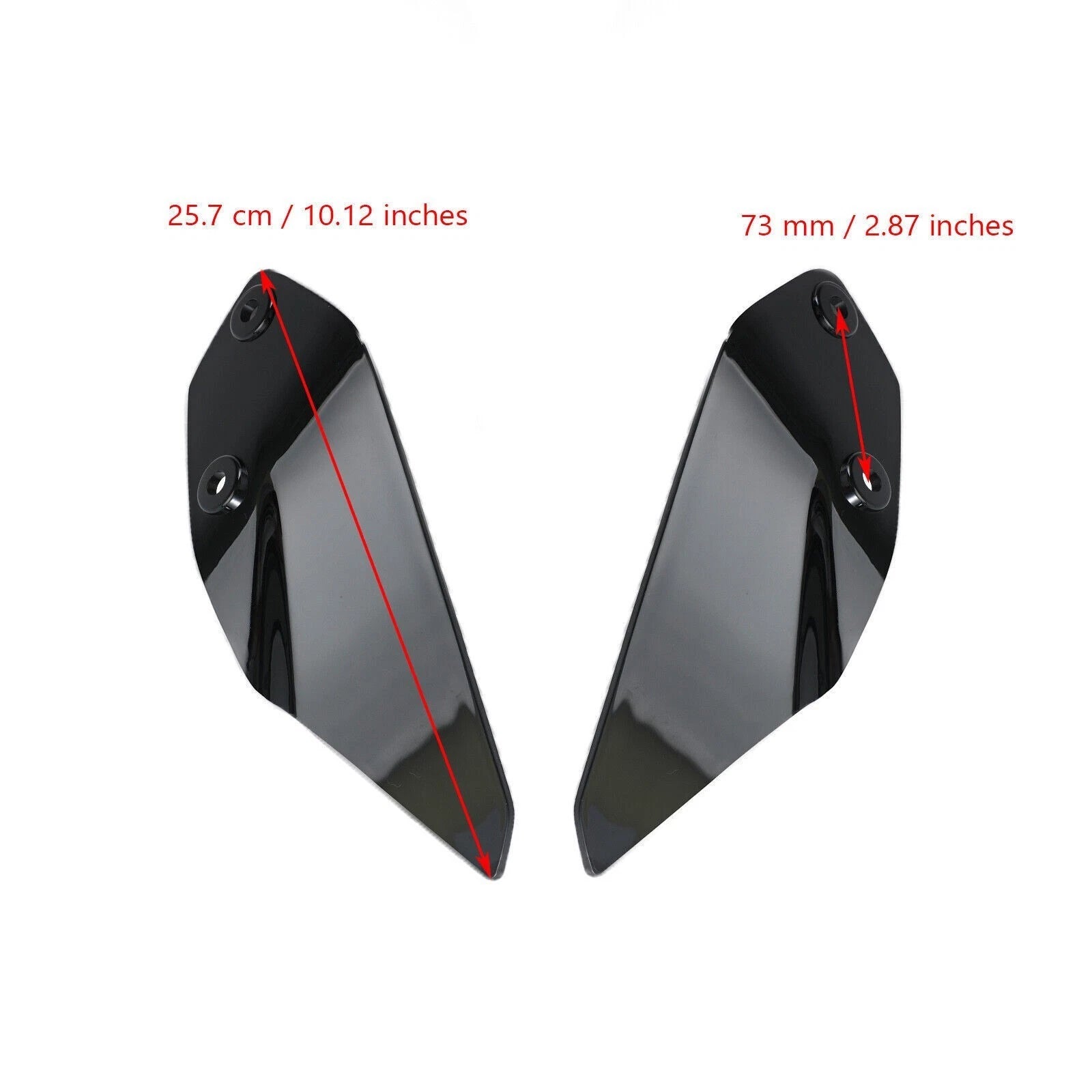 Windshield Plate Side Panels for BMW R1200GS ADV (2014–2020), R1250GS ADV (2019–2021)