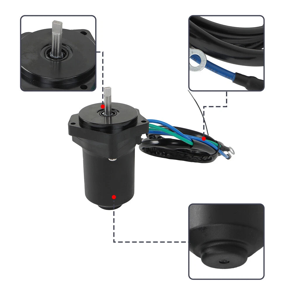 Tilt Trim Motor for Yamaha 50 60 70 HP Engines (Fits Various Models)