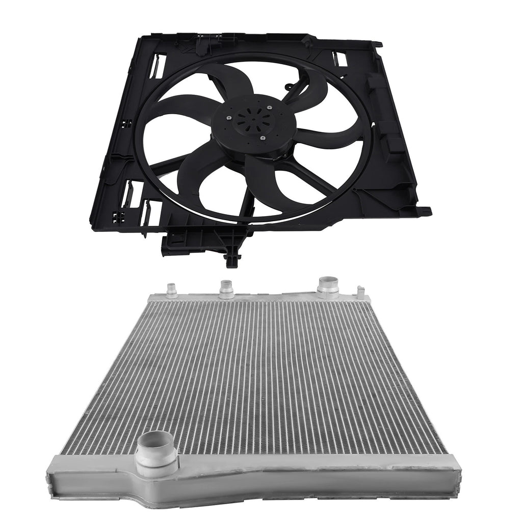 Electric Radiator and Cooling Fan Kit for BMW X5 X6 (2008-2014)