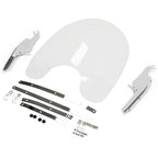 26" Acrylic Windshield for Harley Softail Deluxe Fat Boy (2000–2017)