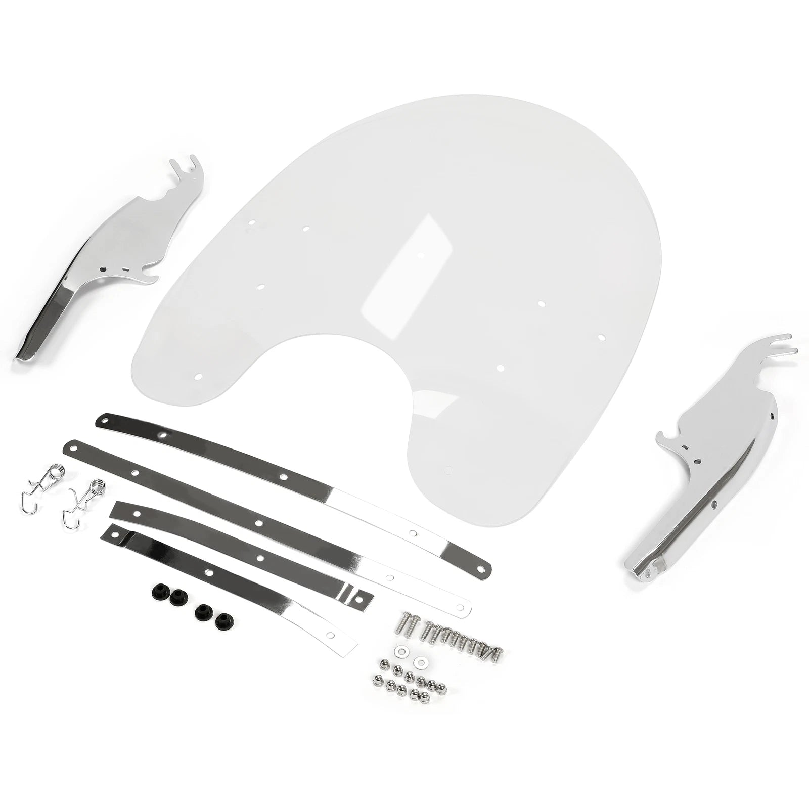26" Acrylic Windshield for Harley Softail Deluxe Fat Boy (2000–2017)