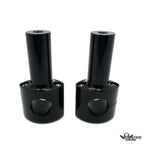 Hefty Springer 1.25" Mount Handlebar 4" Riser Kit for Harley Honda VTX130 (2002–2009)