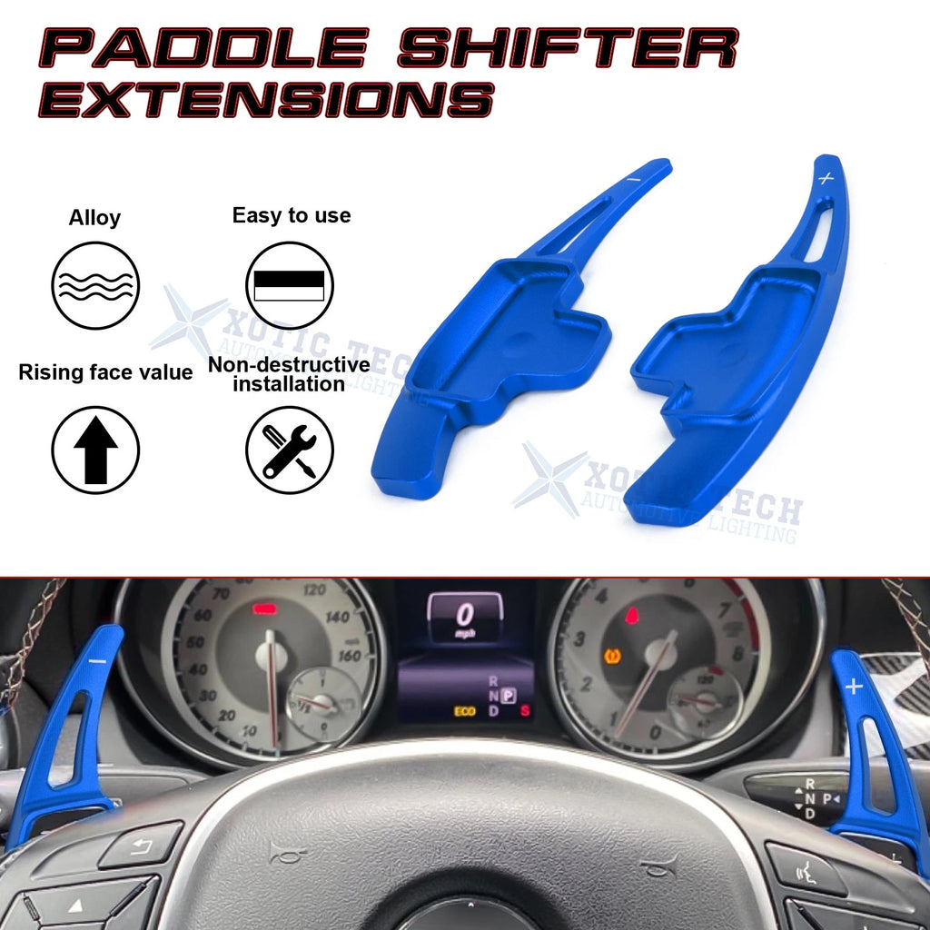 Aluminum Paddle Shifter Extension for Mercedes-Benz A B C E GLA CLA (2013-2022)