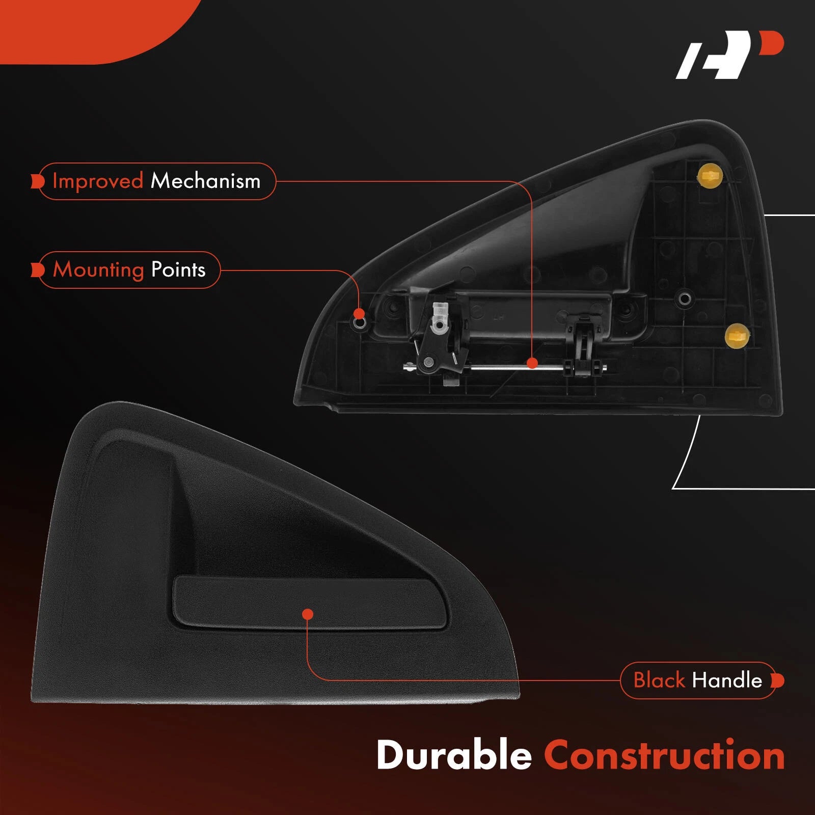 Rear Left Exterior Door Handle for Chevy Spark (2013â2016)